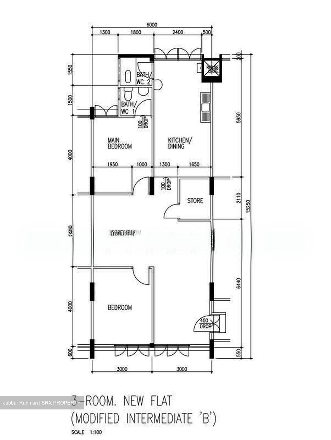 Blk 420 Garden Hill (Bedok), HDB 3 Rooms #624927611